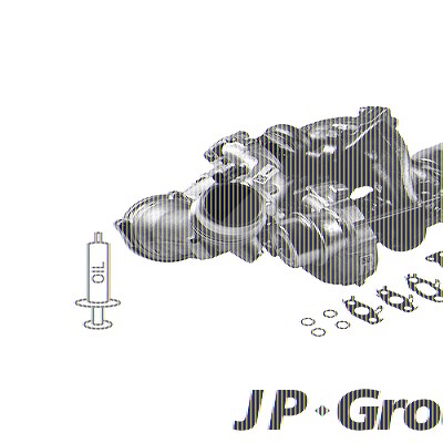 Jp Group Lader, Aufladung [Hersteller-Nr. 1317401000] für Mercedes-Benz von JP GROUP