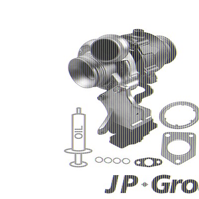 Jp Group Lader, Aufladung [Hersteller-Nr. 1417400701] für BMW von JP GROUP