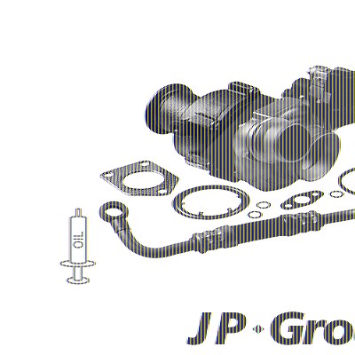 Jp Group Lader, Aufladung [Hersteller-Nr. 1417800410] für BMW von JP GROUP