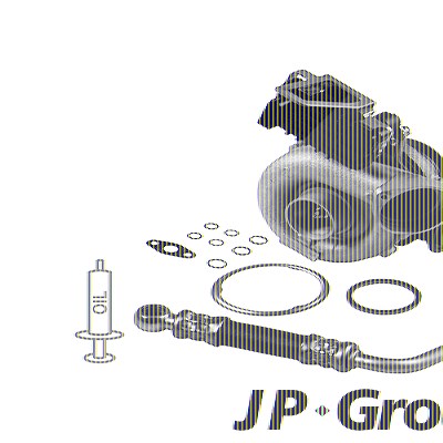 Jp Group Lader, Aufladung [Hersteller-Nr. 1417800510] für BMW von JP GROUP
