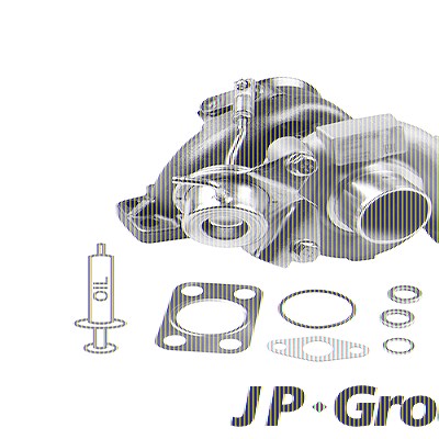 Jp Group Lader, Aufladung [Hersteller-Nr. 1517400400] für Citroën, Fiat, Ford, Peugeot von JP GROUP