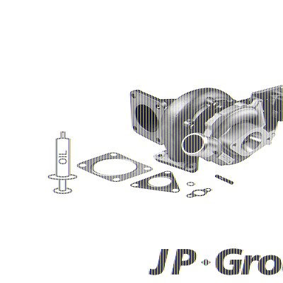 Jp Group Lader, Aufladung [Hersteller-Nr. 1517400900] für Ford, Land Rover von JP GROUP