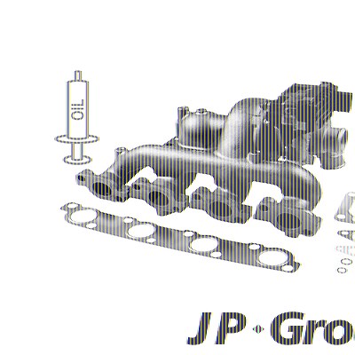 Jp Group Lader, Aufladung [Hersteller-Nr. 1517402700] für Ford, Jaguar von JP GROUP