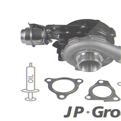 Jp Group Lader, Aufladung [Hersteller-Nr. 3517401000] für Hyundai, Kia von JP GROUP