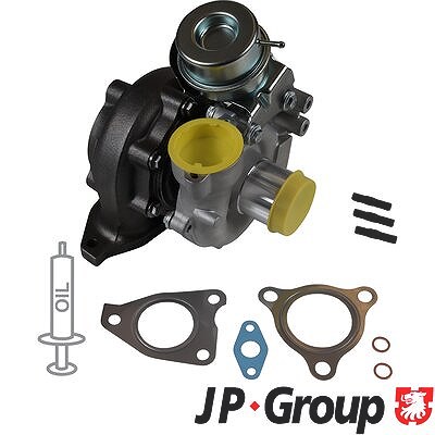 Jp Group Lader, Aufladung [Hersteller-Nr. 4017400600] für Fiat, Mercedes-Benz, Nissan, Opel, Renault, Vauxhall von JP GROUP