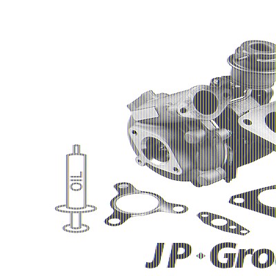 Jp Group Lader, Aufladung [Hersteller-Nr. 4017402100] für Nissan von JP GROUP