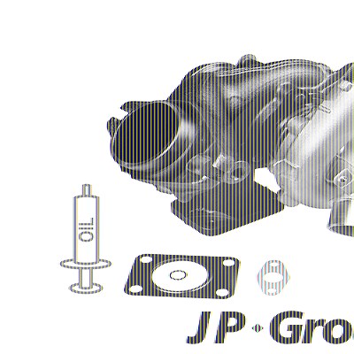 Jp Group Lader, Aufladung [Hersteller-Nr. 4117400100] für Citroën, Fiat, Lancia, Peugeot von JP GROUP