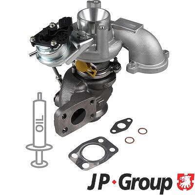 Jp Group Lader, Aufladung [Hersteller-Nr. 4117400400] für Citroën, Ford, Peugeot von JP GROUP