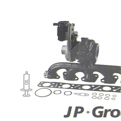 Jp Group Lader, Aufladung [Hersteller-Nr. 4917400300] für Volvo von JP GROUP