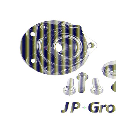 Jp Group Radlagersatz inkl. Radnabe Vorderachse [Hersteller-Nr. 1241303510] für Opel von JP GROUP