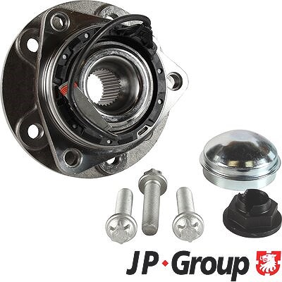 Jp Group Radlagersatz inkl. Radnabe Vorderachse [Hersteller-Nr. 1241303510] für Opel von JP GROUP