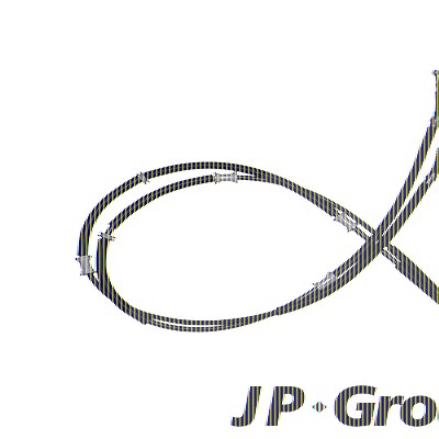 Jp Group Seilzug, Feststellbremse [Hersteller-Nr. 1270306200] für Opel von JP GROUP