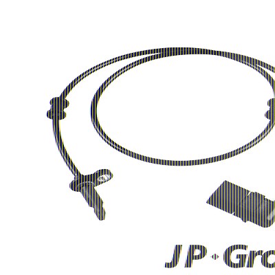 Jp Group Sensor, Raddrehzahl [Hersteller-Nr. 1397105300] für Mercedes-Benz von JP GROUP