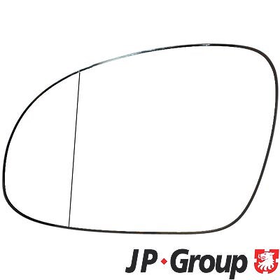 Jp Group Spiegelglas, Außenspiegel [Hersteller-Nr. 1189304570] für Seat, Skoda, VW von JP GROUP