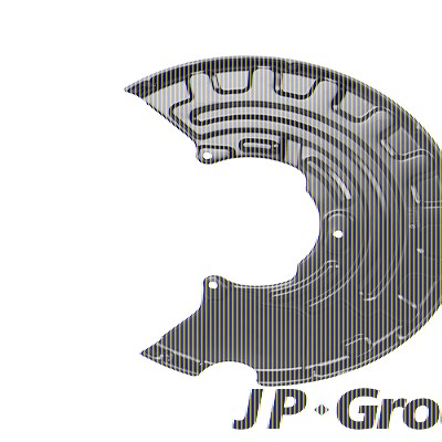 Jp Group Spritzblech, Bremsscheibe [Hersteller-Nr. 1164204080] für Audi, Seat, Skoda, VW von JP GROUP