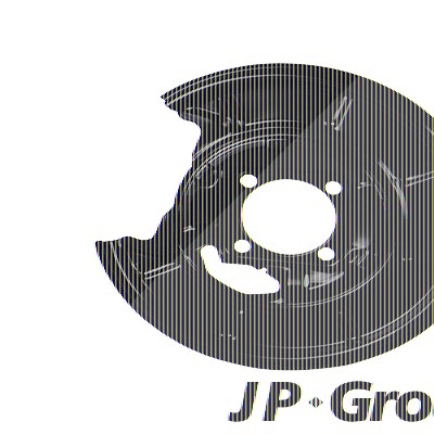 Jp Group Spritzblech, Bremsscheibe [Hersteller-Nr. 1364302470] für Mercedes-Benz von JP GROUP