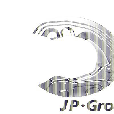 Jp Group Spritzblech, Bremsscheibe [Hersteller-Nr. 1464202470] für BMW von JP GROUP
