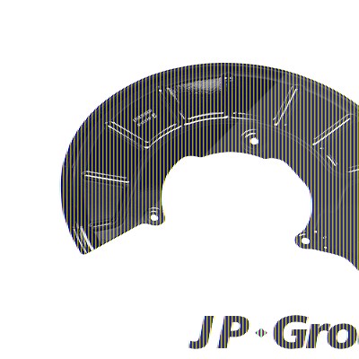 Jp Group Spritzblech Bremsscheibe vorne rechts [Hersteller-Nr. 1164201080] für Seat, Skoda, VW von JP GROUP