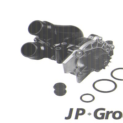 Jp Group Thermostatgehäuse [Hersteller-Nr. 1114511100] für Audi, Seat, Skoda, VW von JP GROUP