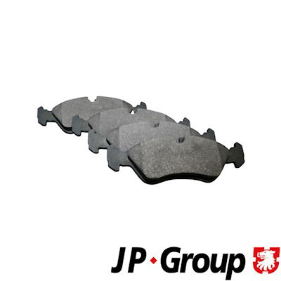 Bremsbelagsatz, Scheibenbremse Vorderachse JP group 1263600910 Bremsbelagsatz, Scheibenbremse Vorderachse JP group 1263600910 von JP group