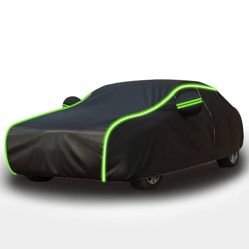 JPDEDIAN Autoabdeckung Outdoor für 𝖠𝗎𝖽𝗂 A6 Quattro Autoabdeckung Abdeckplane Auto Autogarage Faltgarage Auto Wasserdicht Garage Auto von JPDEDIAN