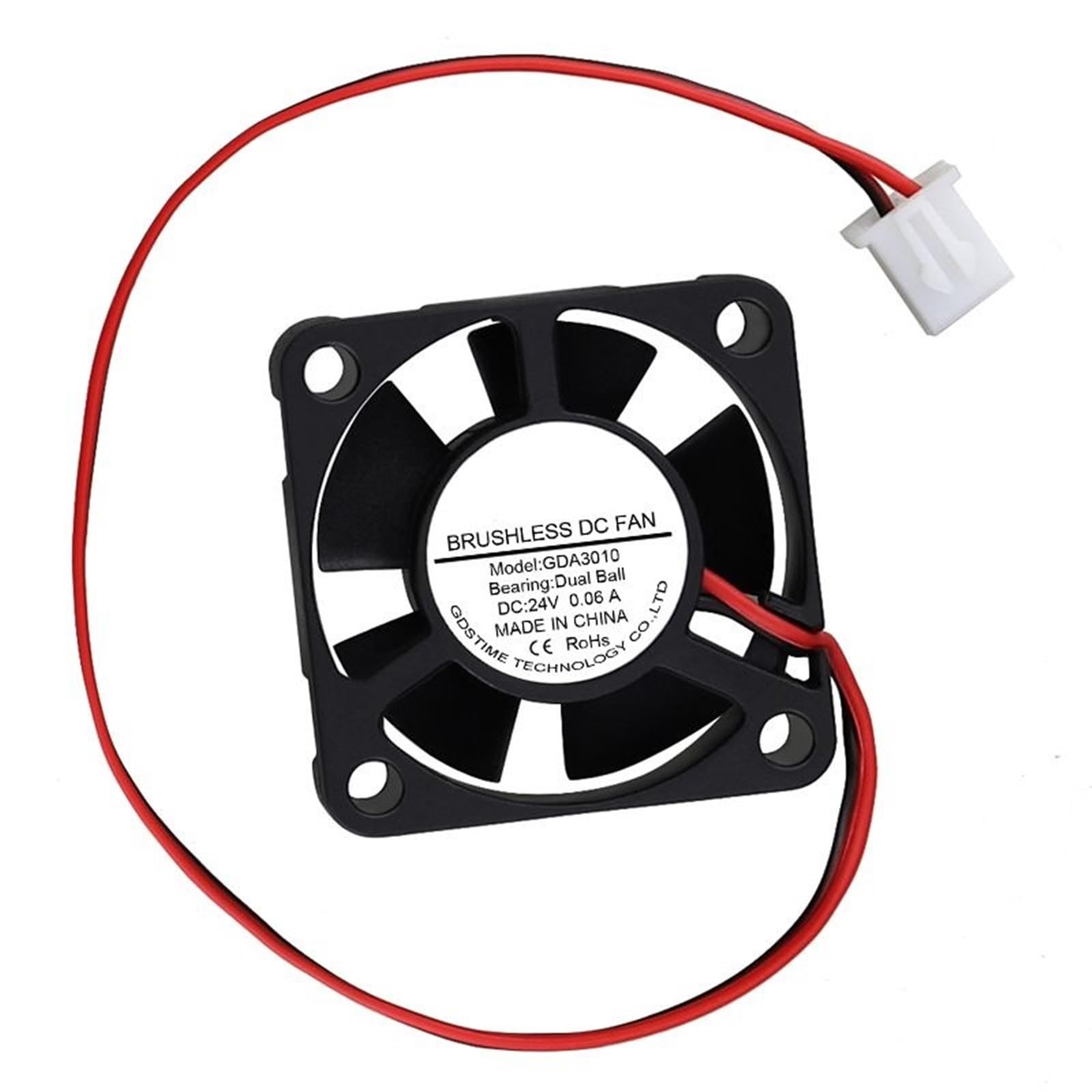 5 Stücke Bürstenloser 24V Lüfter 30mm 3010 Doppelkugellager 3D Drucker Kühlkörperlüfter 30MM x 10MM Laptop Micro Lüfter 5 Stücke Bürstenloser 24V Lüfter 30mm 3010 Doppelkugellager 3D Drucker Kühlkörperlüfter 30MM x 10MM Laptop Micro Lüfter von JPVLCNDJ