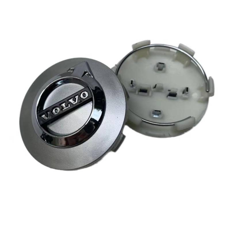 4 Stück Auto Radkappen für Volvo V40 V50 V60 V70 V90 Cross Country Rdesign, Wheel Caps Felgenkappen Nabenkappen Mittelabdeckungen Radnabenabdeckung,A von JPYDFI