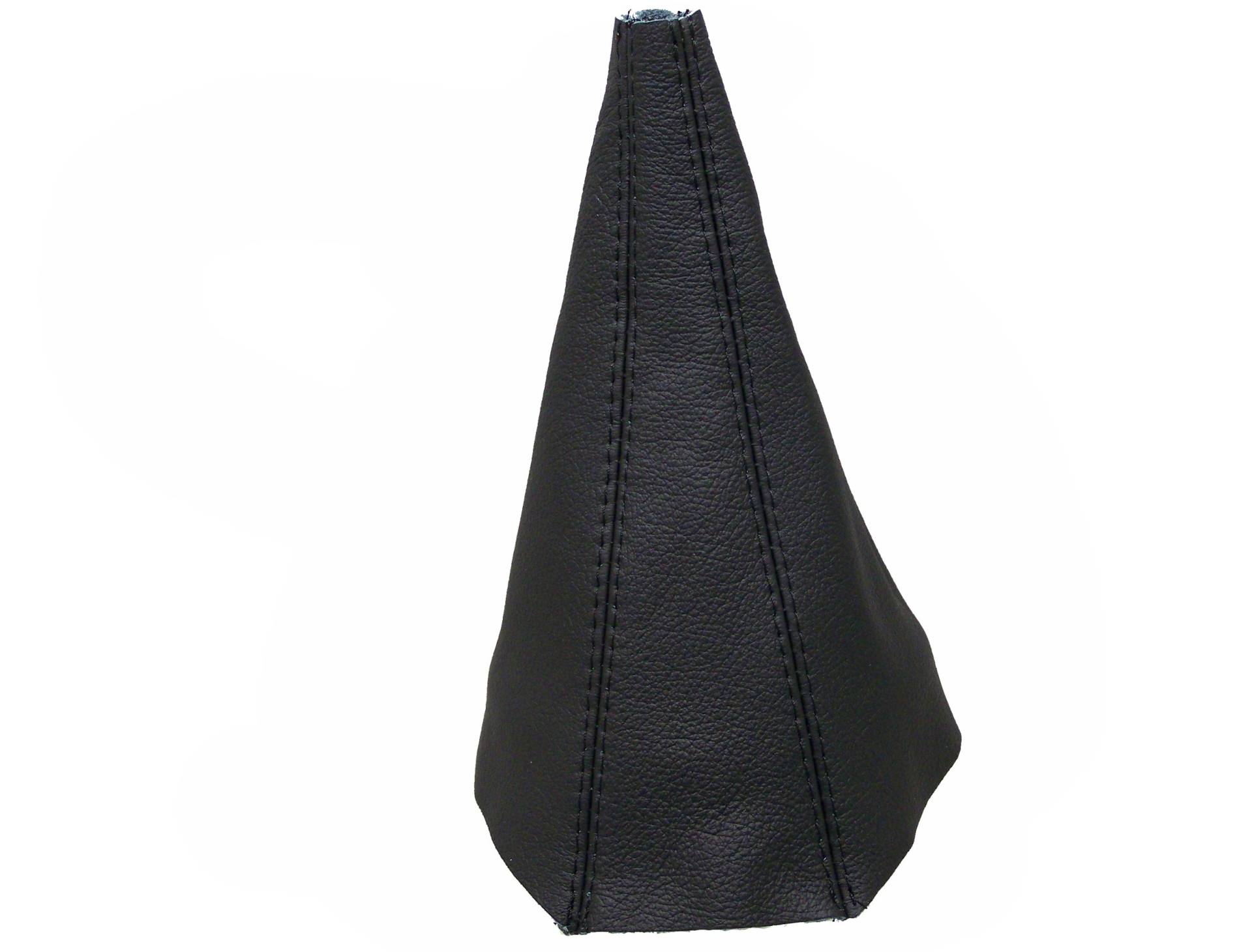 JPstraps - Schaltsack Schaltmanschette Kompatibel für Kia Picanto (2003 – 2011) 100% echtes Leder Farbe schwarz von JPstraps