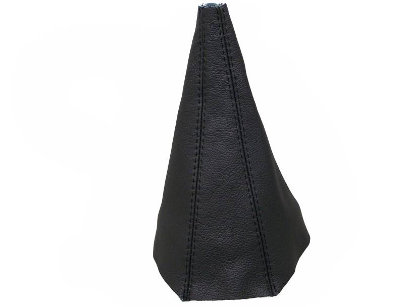 JPstraps - Schaltsack Schaltmanschette Kompatibel für Kia Picanto (2003 – 2011) 100% echtes Leder Farbe schwarz von JPstraps