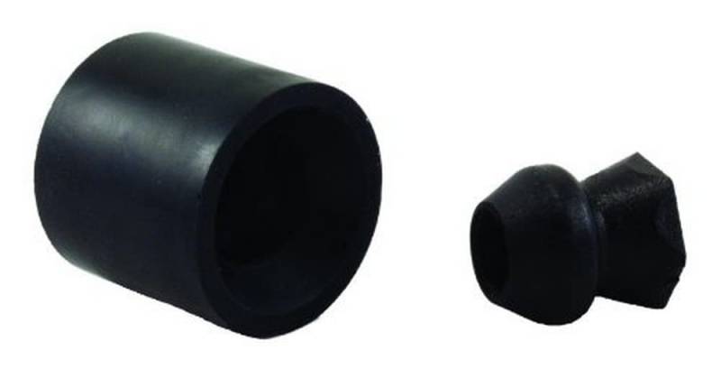 JR Products 10665 Türhalter, niedriges Profil, Schwarz von JR Products