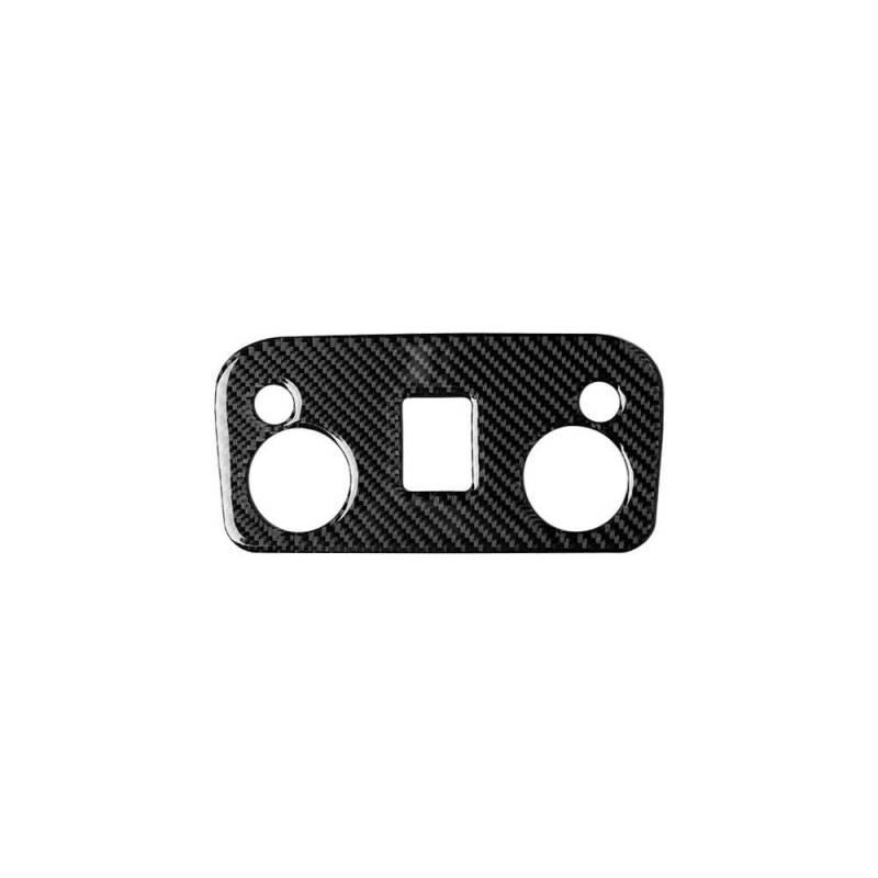 ABS-Kohlefaser-Auto-Innendach-Leselicht-Panel-Dekorationsabdeckungsaufkleber für Mustang 2015-2019 von JRCQSG