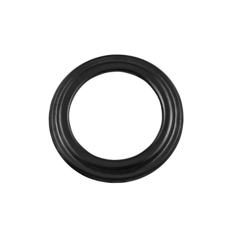 Auto Motor Start Stop Zündung Ring Taste Abdeckung Aufkleber Für Renault Koleos Für Kadjar Für Samsung QM6 2017-2023(Black) von JRCQSG