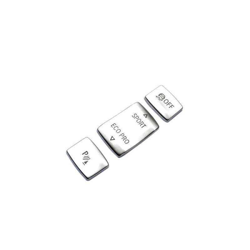 Autoinnenraum-Center-Gangschaltung Linke Seite Schalter Knopfabdeckung Trim Aufkleber Für BMW 1 2 3 4 Serie 3GT von JRCQSG