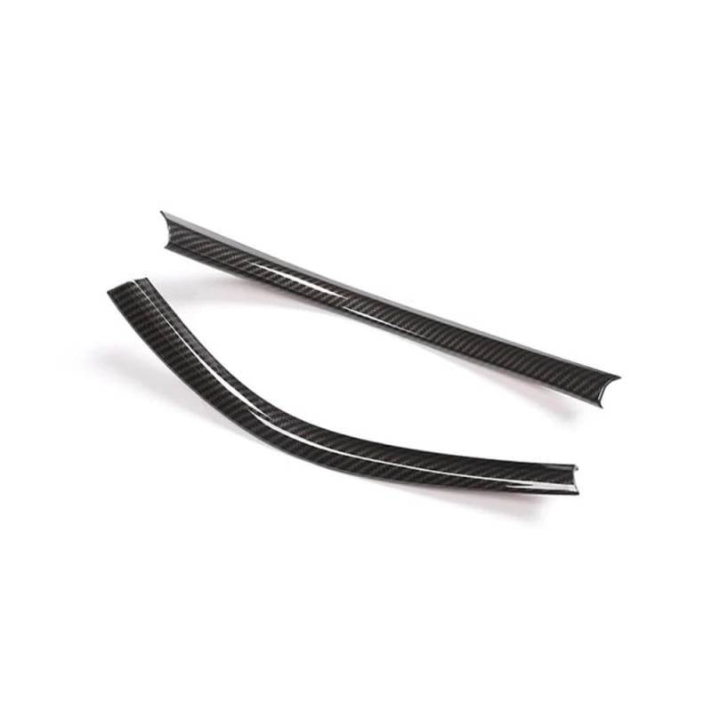 Autoinnenraum Mittelkonsole Seitenstreifen Abdeckung Aufkleber Verkleidung Für Benz AB CLA GLA Klasse W176 A180 C117 X156(Carbon Texture) von JRCQSG