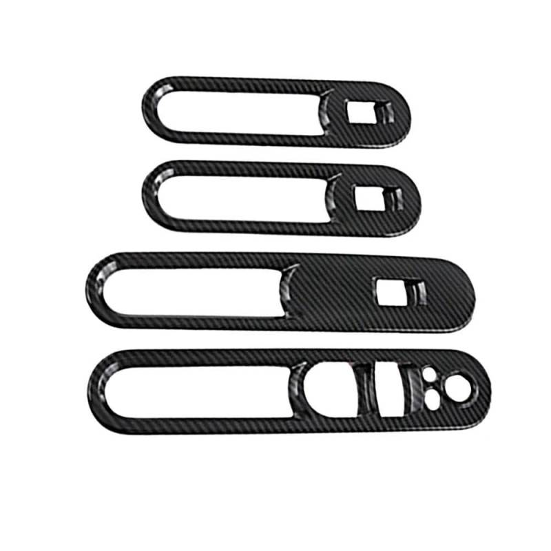 Autotür Armlehne Fensterheber Schalter Knopf Panel Abdeckung Trim Aufkleber Für Mini Clubman F54 2016-2022 von JRCQSG