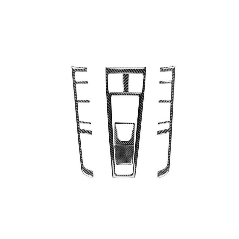Carbon Fiber Auto Zentrale Getriebe Shift Panel Trim Abdeckung Innen Dekoration Aufkleber Für Porsche Macan 2014-2021 von JRCQSG