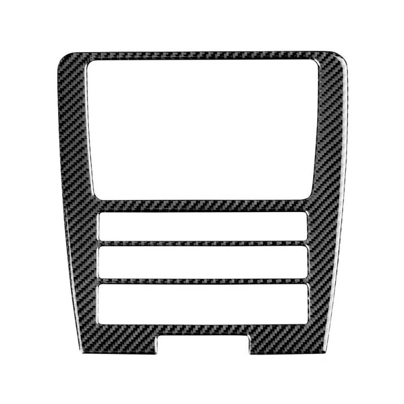 Carbon Fiber Car Center Console CD Panel Abdeckung Rahmen Aufkleber Trim Für Mustang 2009-2014 von JRCQSG
