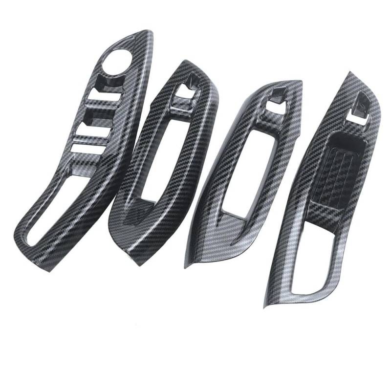 Für Ford Focus 3 MK3 MK4 2009-2017 Autotür Innen Armlehne Fenster Panel Dekorative Aufkleber von JRCQSG