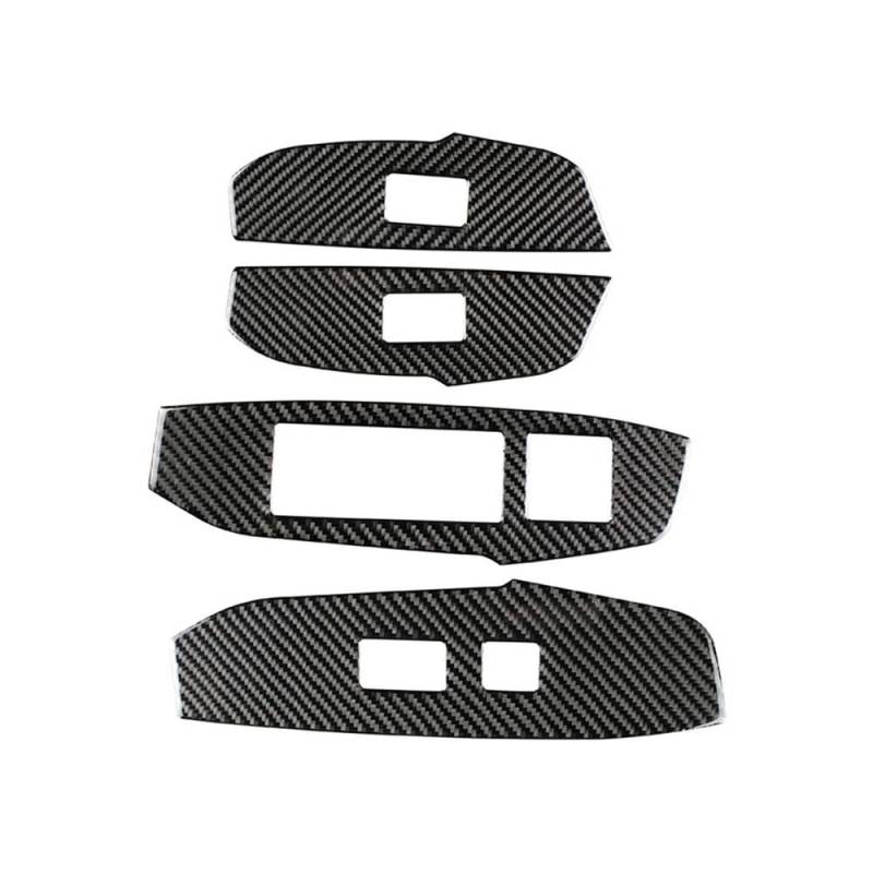 Für Lexus NX 200 200t 300h 2014-2019 Auto Fensterheber Schalter Taste Panel Dekoration Abdeckung Trim Aufkleber(LHD) von JRCQSG
