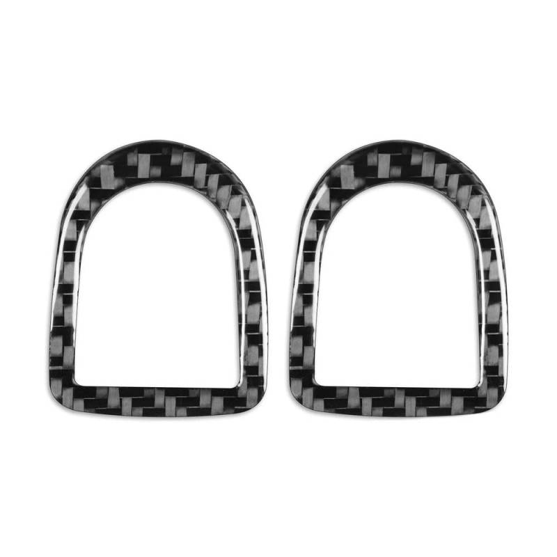 Für Mustang 2009-2014 Auto Türschloss Pin Knopf Aufkleber Aufkleber Carbon Fiber von JRCQSG