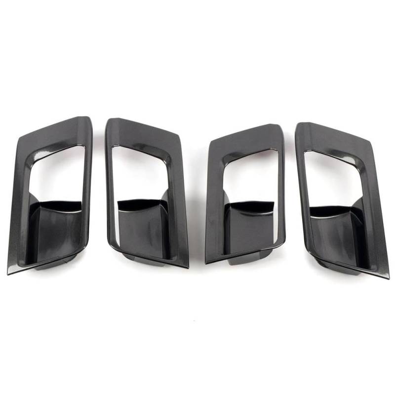 Für Toyota 4Runner 2010-2023 ABS Metallic Schwarz Innen Türgriff Schüssel Abdeckung Trim Aufkleber Protector von JRCQSG