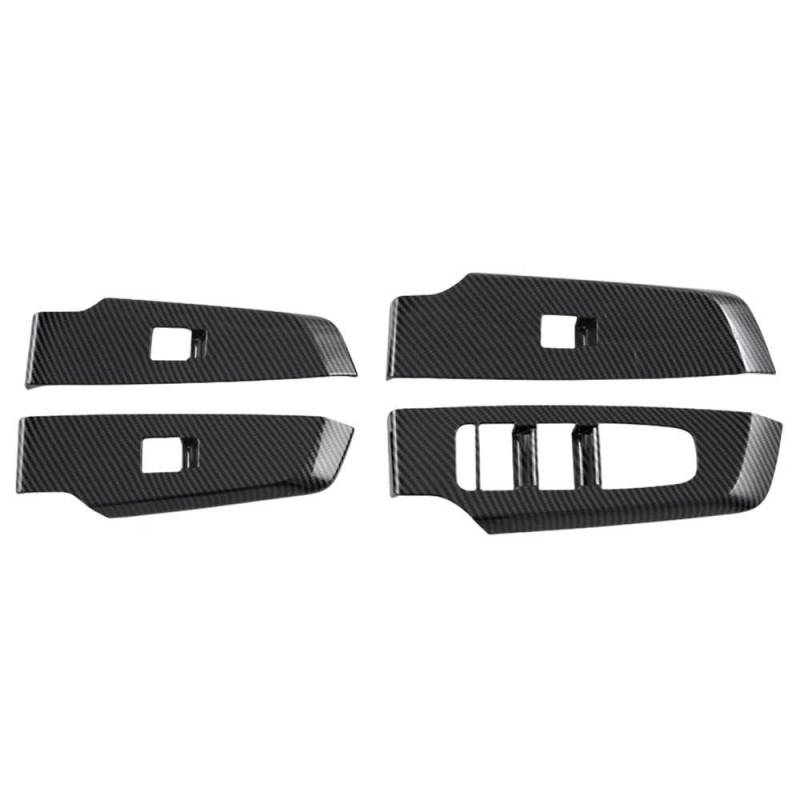 LHD Auto Fensterheber Buttom Schalter Panel Abdeckung Trimmt Aufkleber Für Mitsubishi Outlander 2022-2023 von JRCQSG