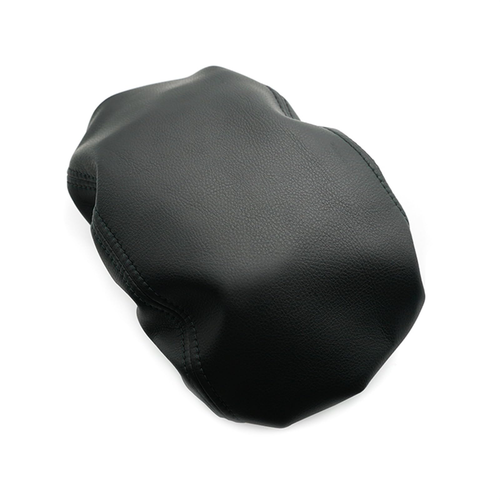 Auto Zubehör Innenraum Für VW Für Passat B6 2005 2006 2007 2008 2009 Mikrofaser Leder Interior Center Konsole Deckel Armlehne Pad Abdeckung Trim Auto Zubehör Trim(Schwarz) von JRIFNIL