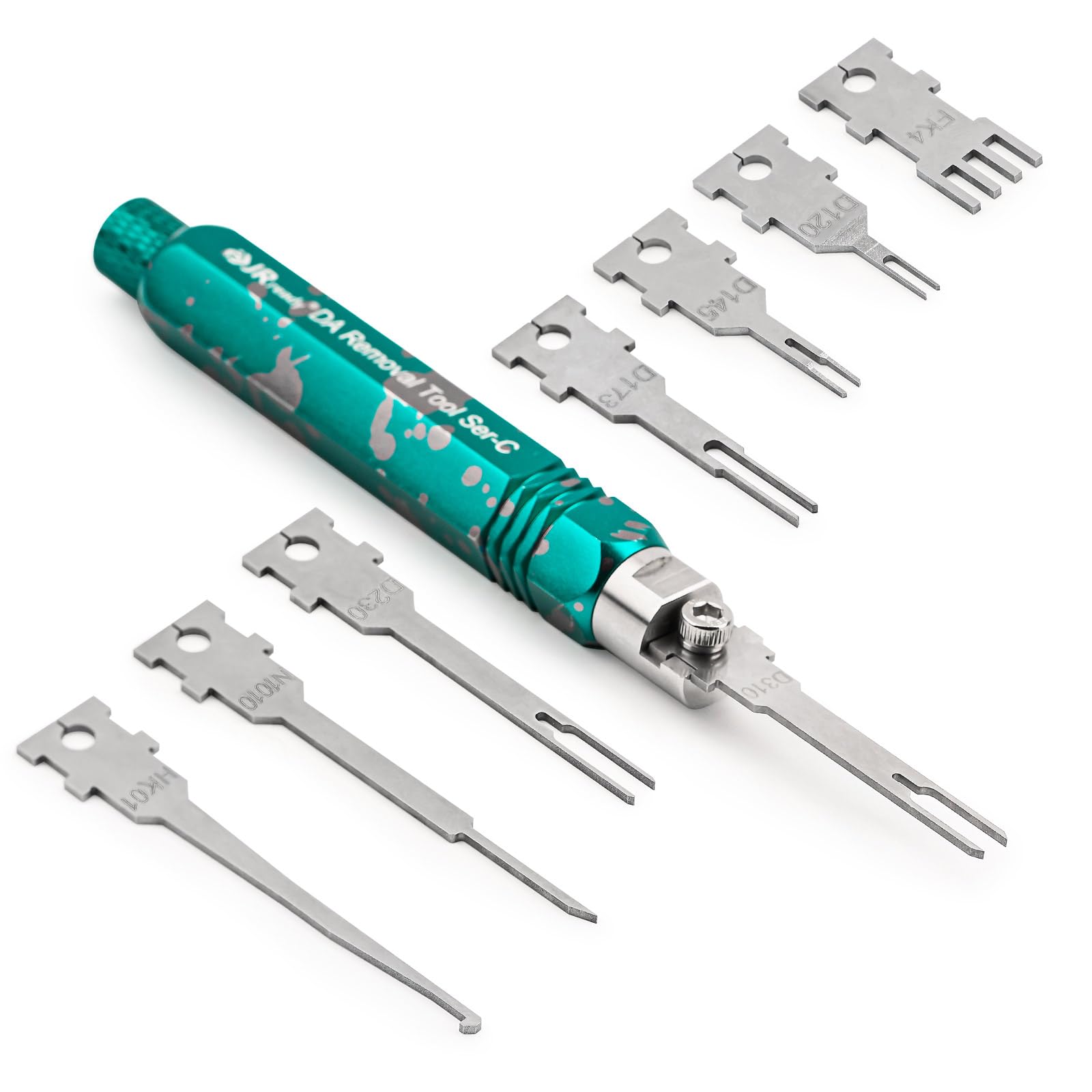 JRready ST5255 Ausdreherwerkzeug, Werkzeug-Set für Molex Mini-Fit Jr. 5557 Stift- und Buchsenanschlüsse JRready ST5255 Ausdreherwerkzeug, Werkzeug-Set für Molex Mini-Fit Jr. 5557 Stift- und Buchsenanschlüsse von JRready