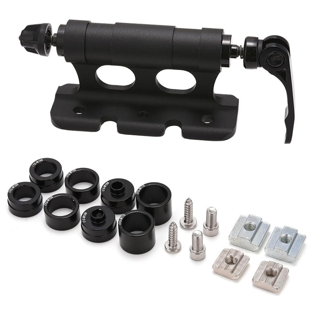 JSCARLIFE Universal Schnellspanner Fahrrad Vorderradgabel Halterung Set Block Thru Achsträger Vorderradgabel Block Auto Dachträger Unterstützung Fahrradständer Halter mit Adaptern, ST-T2256-4 JSCARLIFE Universal Schnellspanner Fahrrad Vorderradgabel Halterung Set Block Thru Achsträger Vorderradgabel Block Auto Dachträger Unterstützung Fahrradständer Halter mit Adaptern, ST-T2256-4 von JSCARLIFE