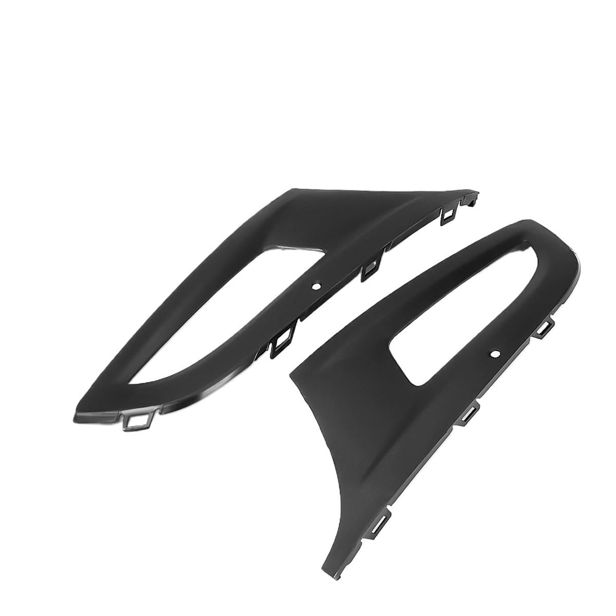 Auto-Frontgitter Auto Vorderen Stoßfänger Unteren Nebel Lampe Kühlergrill Abdeckung Nebel Licht Grill Für Polo 6R MK5 2009-2015 6R0853665D9B9 6R0853665D Foglight Kühlergrill für Autos(Pair) von JSFRBMA