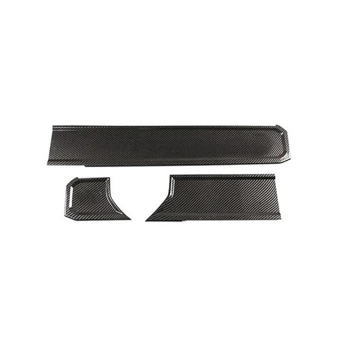 Auto Interieur Dekor Zierleiste Carbonfaser-Armaturenbrett-Wordmark-Panel Für Rover Für Defender 90 110 130 2020–2024(A) von JSFRBMA