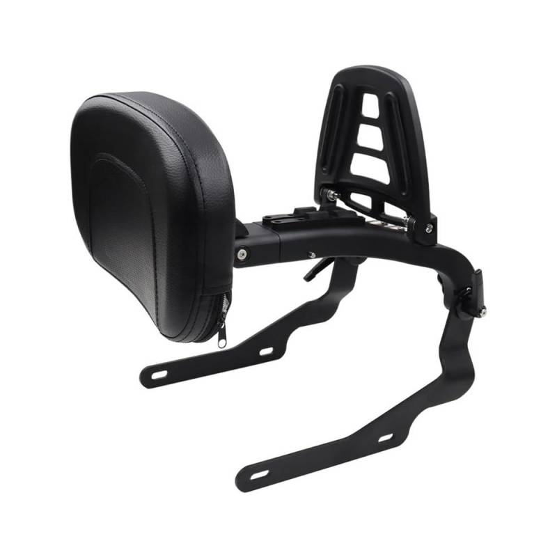 Motorrad Gepäckträger Mehrzweck-Fahrer-Beifahrer-Rückenlehne Sissy Bar Mit Gepäckträger Für Nightster RH 975 Für Special RH975S 2022 2023 Heckgepäckträger(Zwart) von JSFRBMA