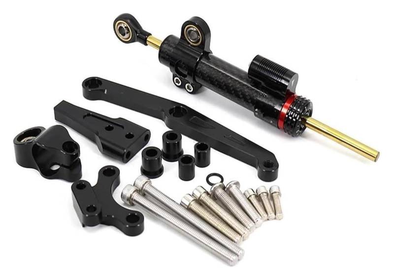 Einstellbarer Lenkungsdämpfer Für CB650R CB 650 R Cb650r 2018 2019 2020 2021 Motorrad Lenkung Stabilisator Dämpfer Montage Halterung Kit(53) von JSRVQKMS