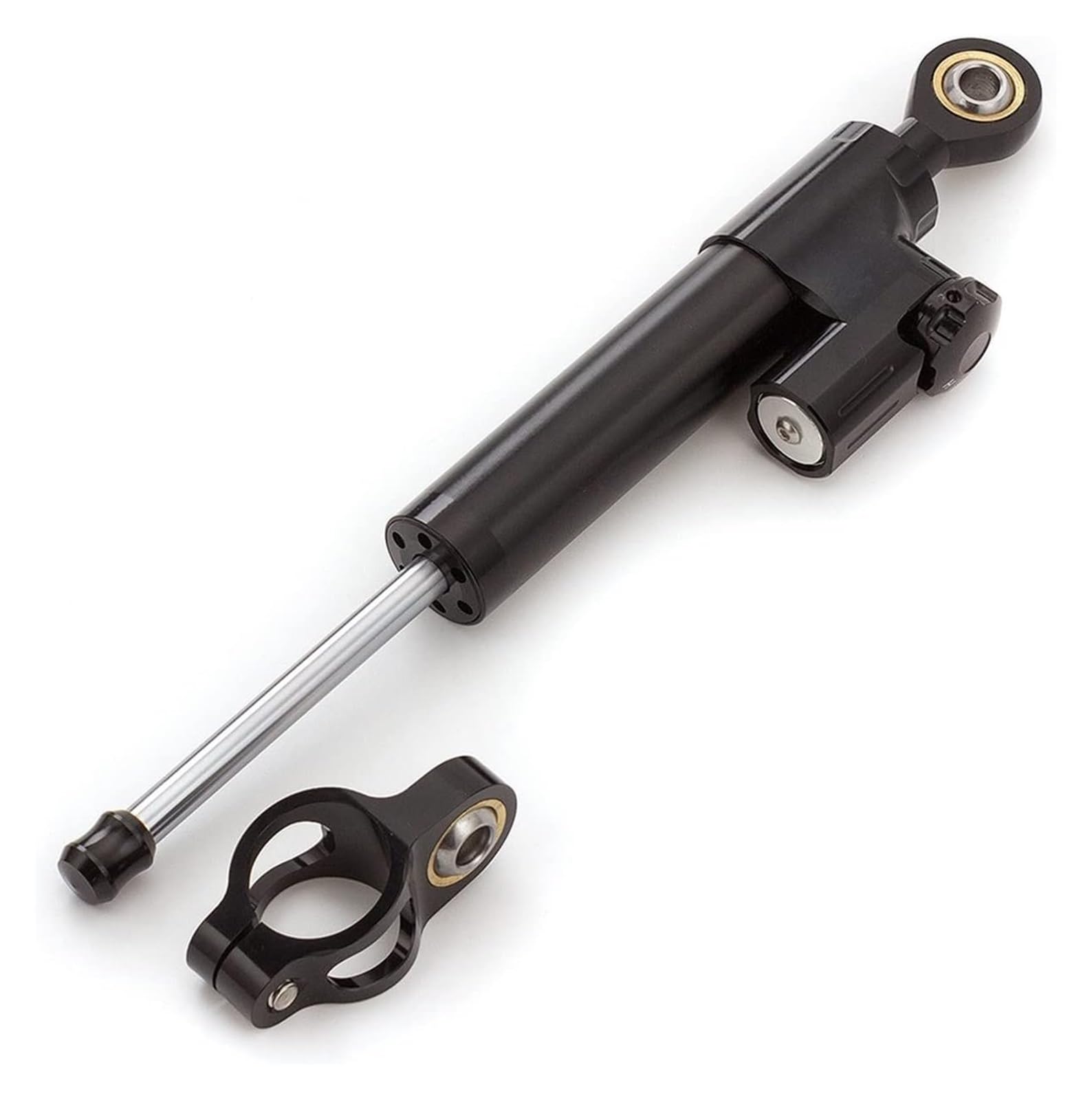 Einstellbarer Lenkungsdämpfer Für CBR929RR 2000 2001 Carbon Motorrad Lenkung Dämpfer Montage Unterstützung Halterung Stabilisator Kit(246) von JSRVQKMS